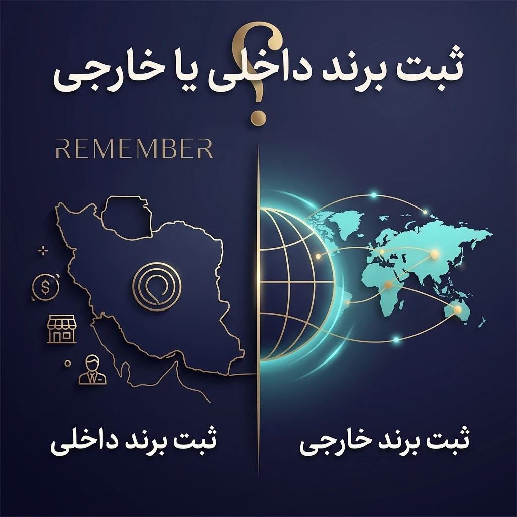 ثبت برند داخلی یا خارجی،براث ثبت برند خارجی کارت بازرگانی لازمه